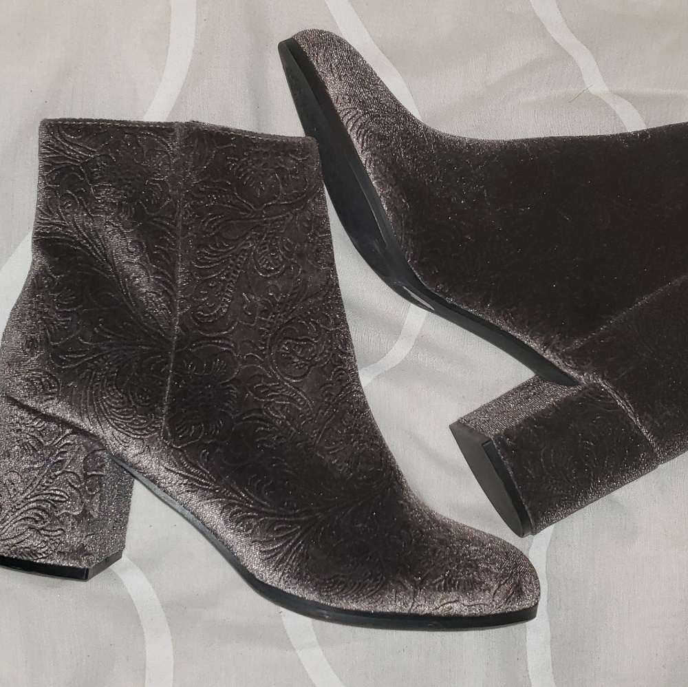 Velvet Booties